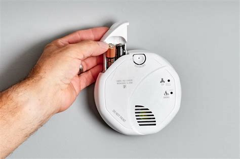 can i install a battery smoke detector over electrical box|kidde smoke detector battery installation.